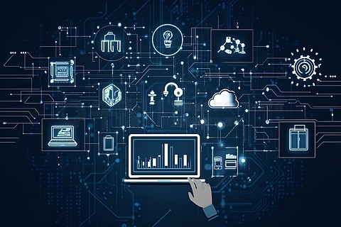 探秘?cái)?shù)字化未來 從高清筆記本圖片到彩色圖標(biāo)設(shè)計(jì)的科技美學(xué)