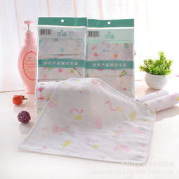 精選四層紗布口水巾方巾 熊小貝嬰兒用品，守護(hù)寶寶每一刻